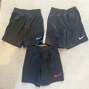 Nike Kids Black Athletic Shorts Set